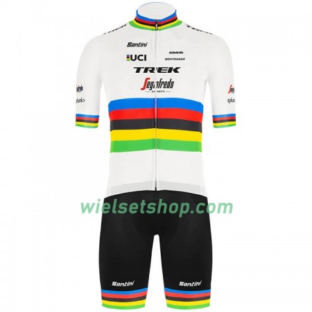 Fietskleding (Fietsshirt + Korte Koersbroek) 2020 Trek-Segafredo UCI World Champion N001